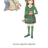 Recordatorio Comunión niña Colegio Orvalle “Carlota 1R”