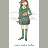 Marcapáginas Comunión niña del Colegio Orvalle “Carlota 2M”