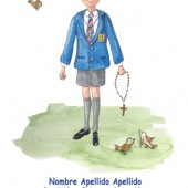 Recordatorio Comunión niño “Curro 2R”