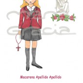 Recordatorio Comunión niña Colegio Alegra “Macarena 5R”