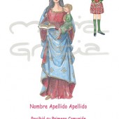 Recordatorio Comunión Virgen “Virgen Montealto 2R”