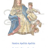 Recordatorio Comunión Virgen “Virgen Orvalle 1R”